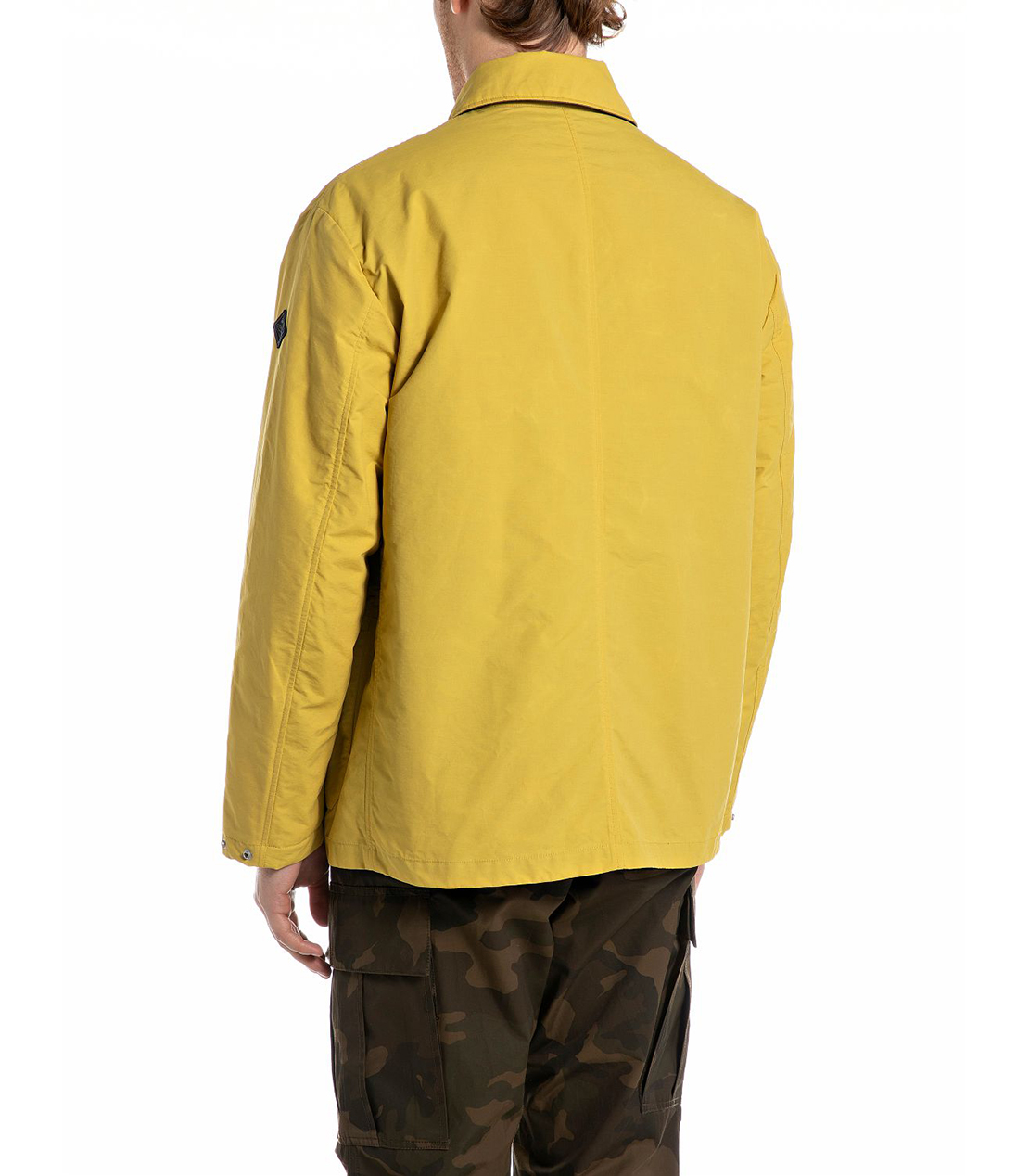 ワックス加工ライダースジャケット 詳細画像 コーンイエロー 2